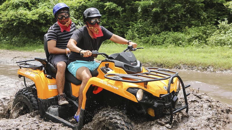 Wild Tours atv double Cozumel Mexico