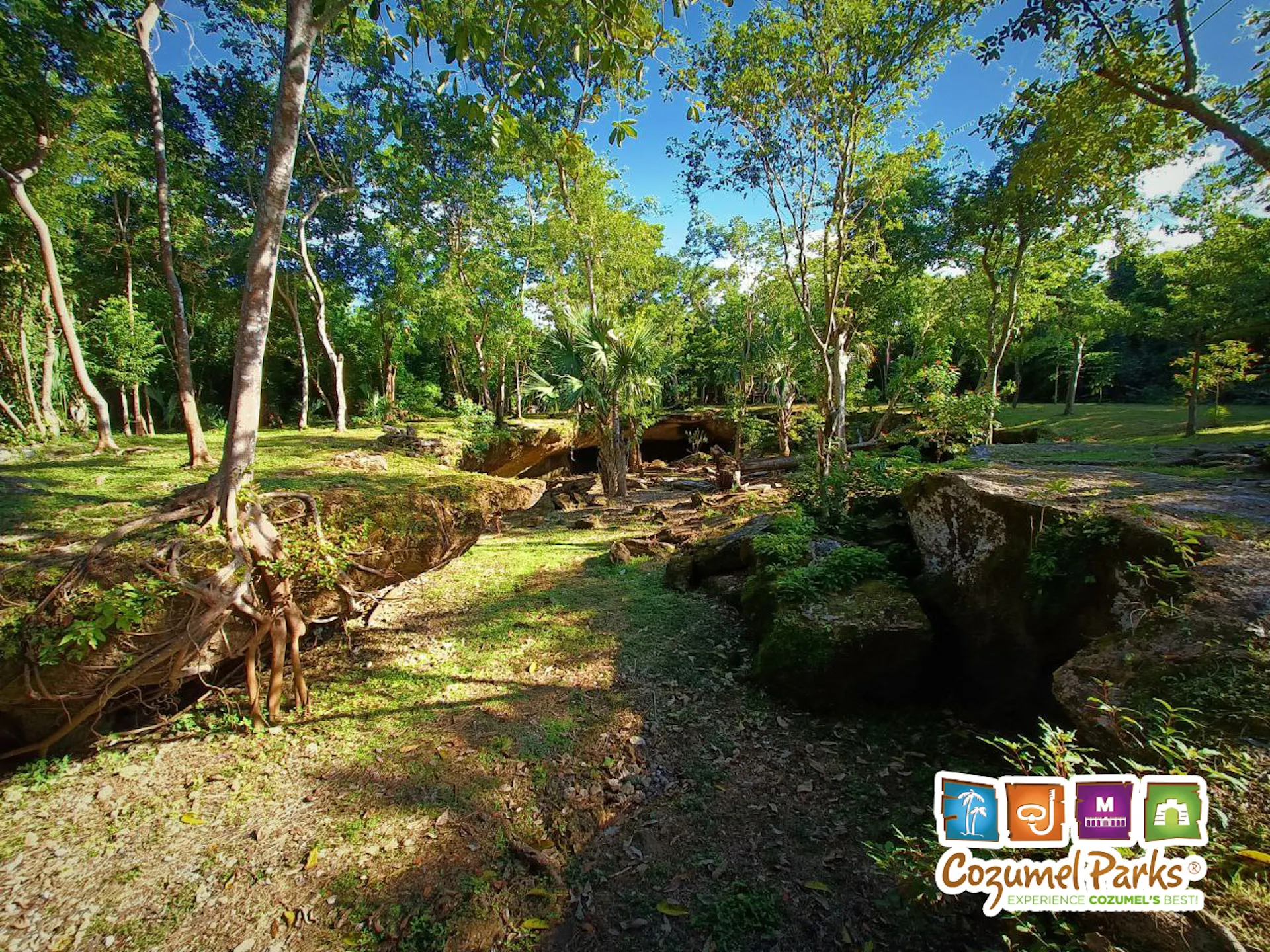 San Gervasio Mayan Ruins, Cozumel, Mexico - Structures